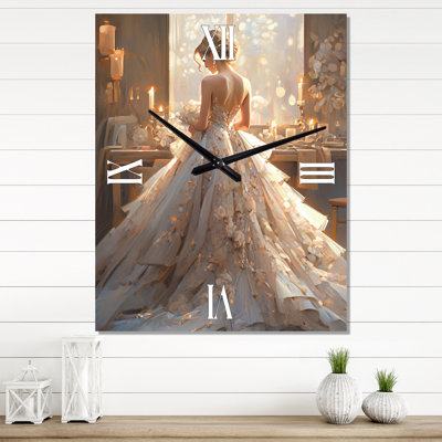 Horloge murale impressionniste