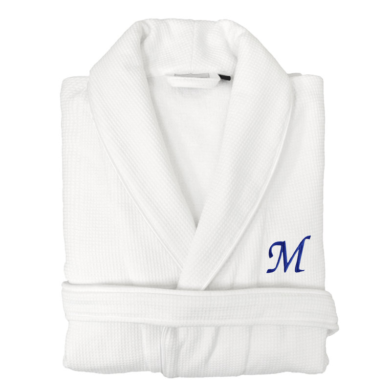  Peignoir personnalisé gaufré 100% coton turc, Or, Petit / moyen, Y