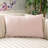 Embroidered Velvet Reversible Throw Pillow