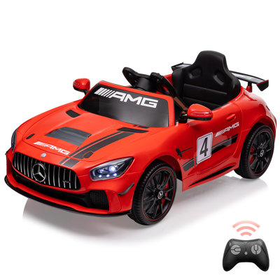 12 Volt Licensed Benz AMG Electric Vehicles Battery Powered Sports Car Battery Powered Ride On Toy