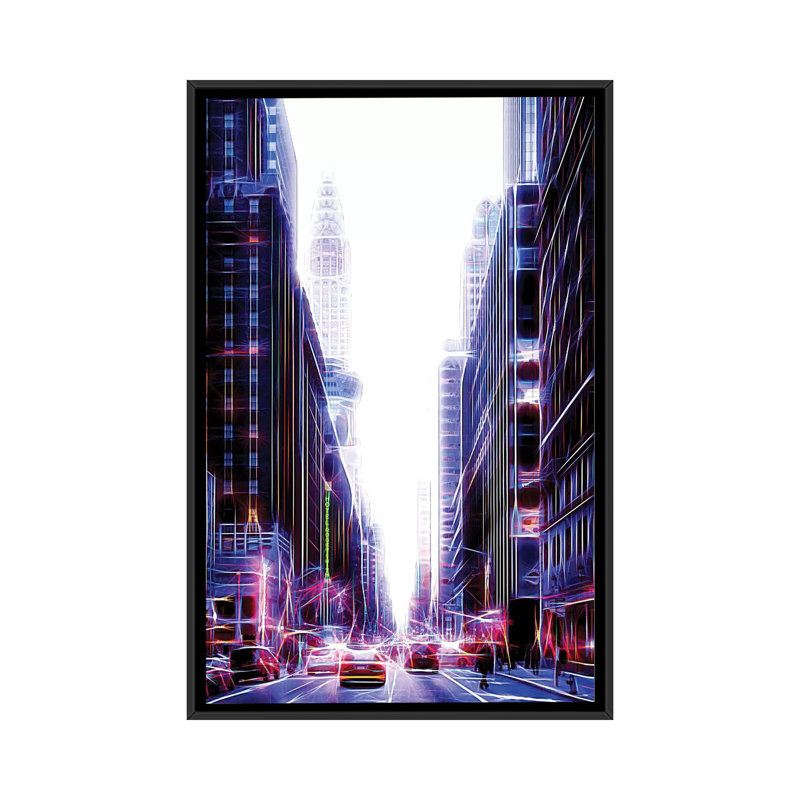 «Dazzling» par Philippe Hugonnard - Estampe numérique sur toile tendue avec châssis, H 26 po x l 18 po x P 1,5 po