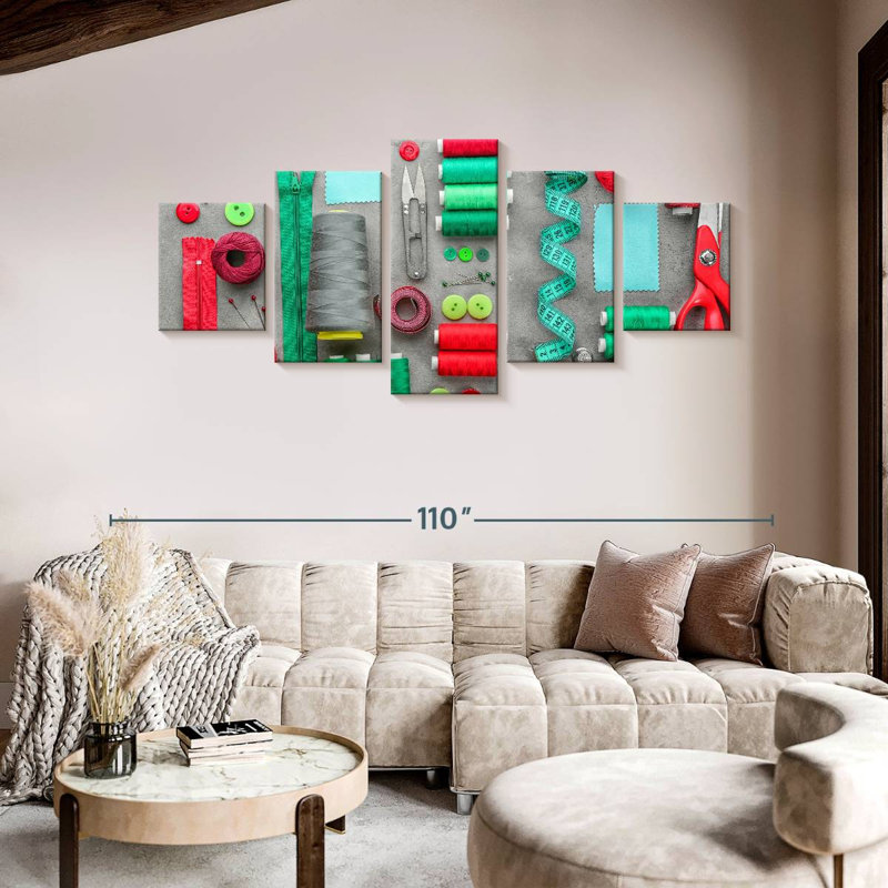 Sewing Materials, 42" H x 92" W
