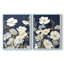 «FLORAL Series CCCCLIV», reproduction encadrée de qualité supérieure - prête à être accrochée - aucun clou requis - aucun clou requis-352019663-352019660
