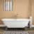 White / Chrome Feet and Fixtures is out of stock