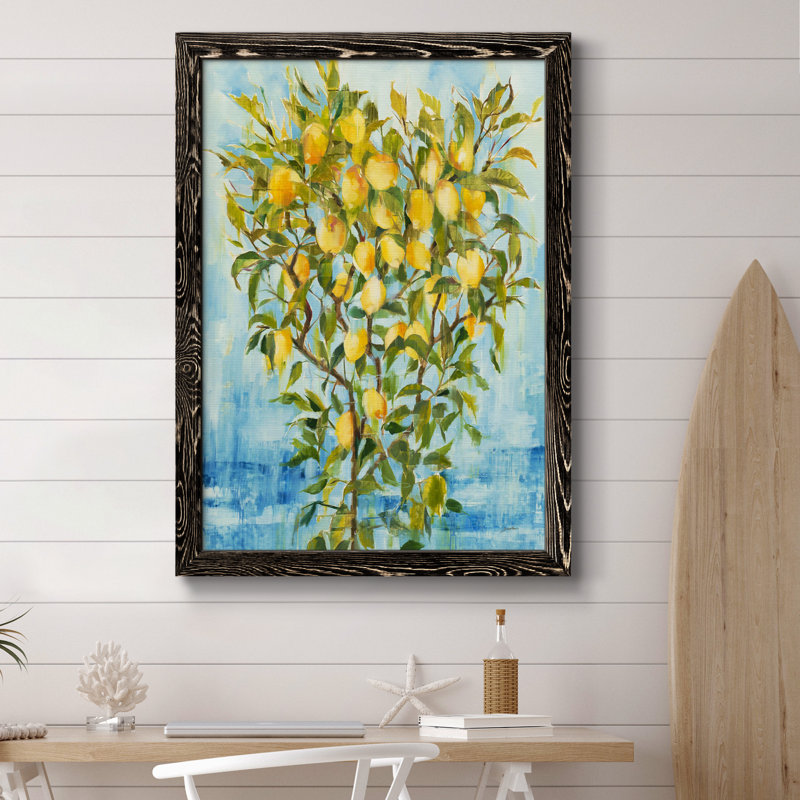 Limonade - impression de cadre photo sur papier, H 31,5 po x l 23,5 po x P 1,5 po, Papier noir