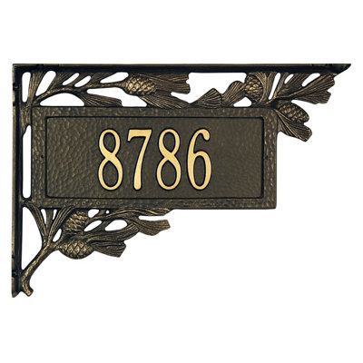 Pinecone 1-Line Hanging Sign