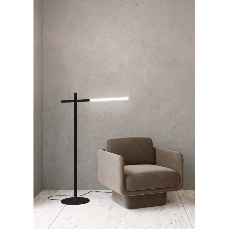 Bianca Liseuse Floor Lamp, Matte
