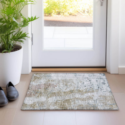Tapis multicolore lavable à la machine de qualité supérieure AMF68