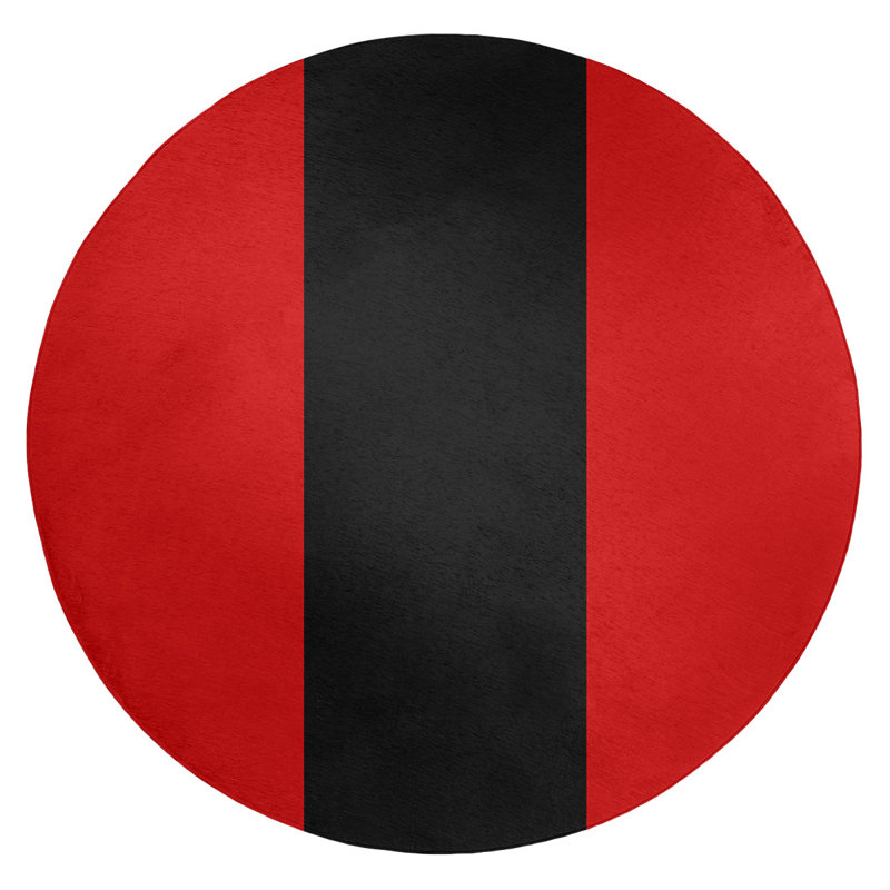 Chenille Indoor Rug, Round 5'