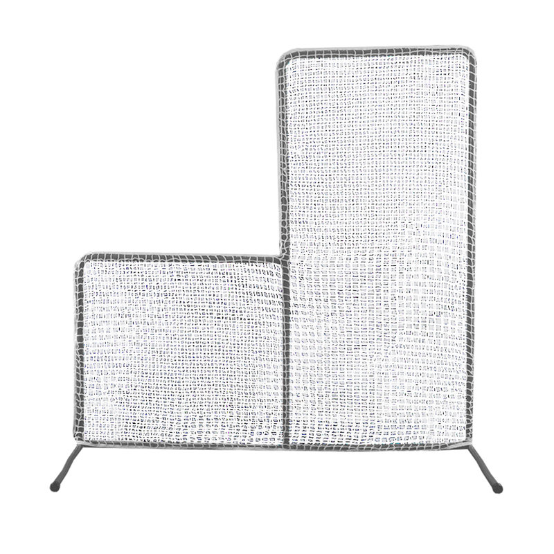 GaGalileo Fabric Goal with Carrying Case, White