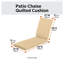 Coussin de chaise longue matelassé pour patio-188982386-188982387