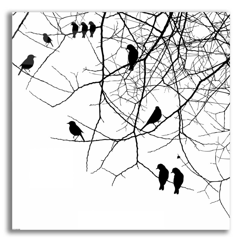 «Bird II» par GraphINC, impression sans cadre, H 12 po x l 12 po x P 0,13 po