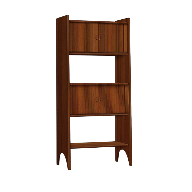 Armoire d'appoint en bois massif exquis et texturé