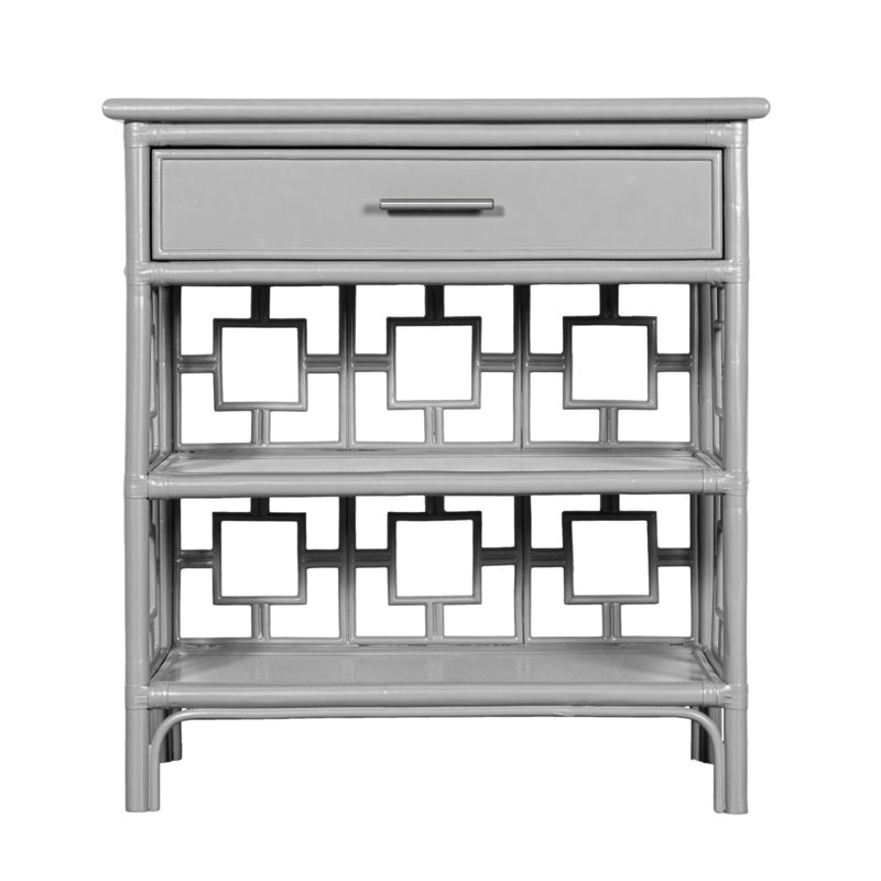 Sobe End Table, Light Gray