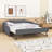 Full Size Upholstered Daybed with Twin Trundle and USB Charging