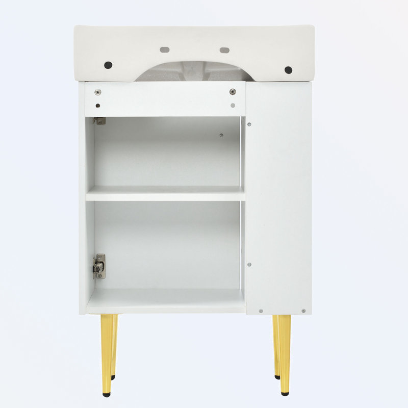 Armoire de salle de bain sur pieds MySlym