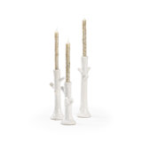 Faux Bois Candlestick