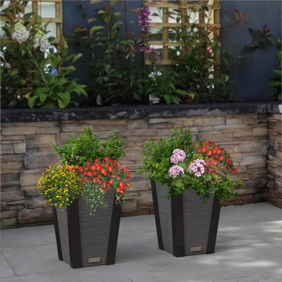 Grande jardinière effilée Mayne Horizon
