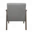 Chaise d'appoint rembourrée capitonnée avec coussins de siège Mid-Century Furniture