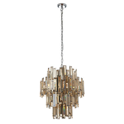 Thoman 12-Light Crystal Chandelier