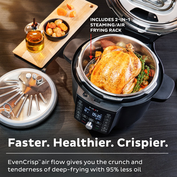 Instant Pot 6 Quart Duo Crisp + Air Fryer 9-in-1