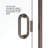 Infinity 58'' - W x 72.13'' H Door Semi-Frameless Shower Door with-16968457-17243242