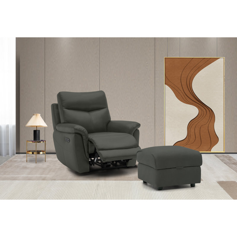 Holland Power Recliner Chair, Peacock