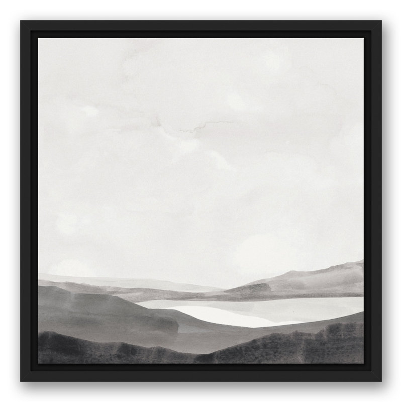 «Hazy Landscape», reproduction d'art sur toile, L 13,75 po x H 13,75 po