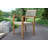 6 - Person Teak Wood Patio Dining Set with Round Table