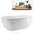 59.1'' x 28.3'' Soaking Acrylic Bathtub-95288568