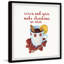 Christmas Is Nice - Single Picture Frame Print-1763649409