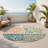 Gentle Grove Indoor And Outdoor Area Rug-1596114634