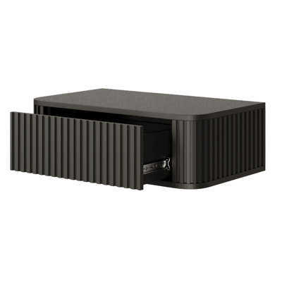 63cm W Metal Bedside Table