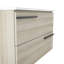 Meuble-lavabo mural deux tiroirs 31 po Accent - Chêne blanc-87459879