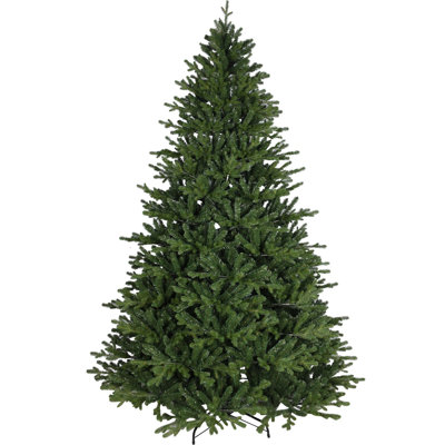 Fraser Hill Farm Unlit Traditional Oregon Pine Artificial Christmas Tree