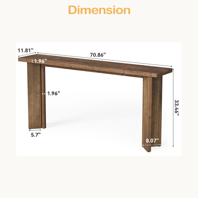 Wooden Foyer Table,Chic Console Table,Sofa Table,Entryway Table