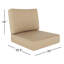 Latitude Run® 1 - Piece Cushion-541144506