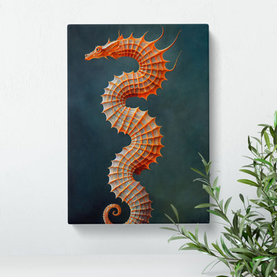 Seahorse Dragon - Wrapped Canvas Print