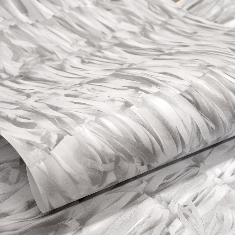 Rouleau de papier peint Salt Shimmer Calma, Gris