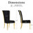 Madolynn 19.7'' H Tufted Velvet Upholstered Parsons Chair