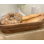 LuxeDesigns Handcrafted Acacia Wooden Dough Bowl - Decorative Centerpiece for Home Decor