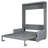 Full Size Murphy Bed Wall Bed With Cushion-1384424658-1384424657