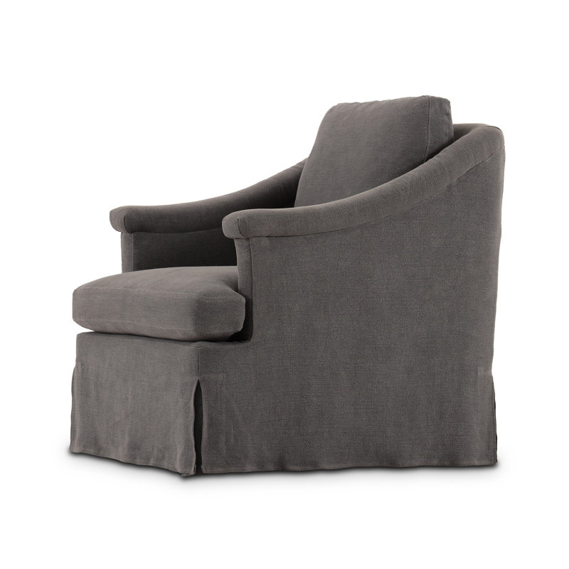 Joplin Linen Armchair, Broadway Denim
