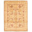 Tapis décoratif en laine de conception pers18/20 ane new age noué à la main new age ivoire 8 pi x 10 pi 4 po
