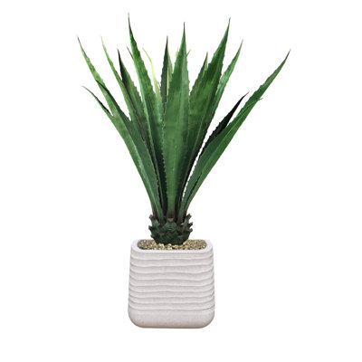 Agave artificielle 54,57 po en pot