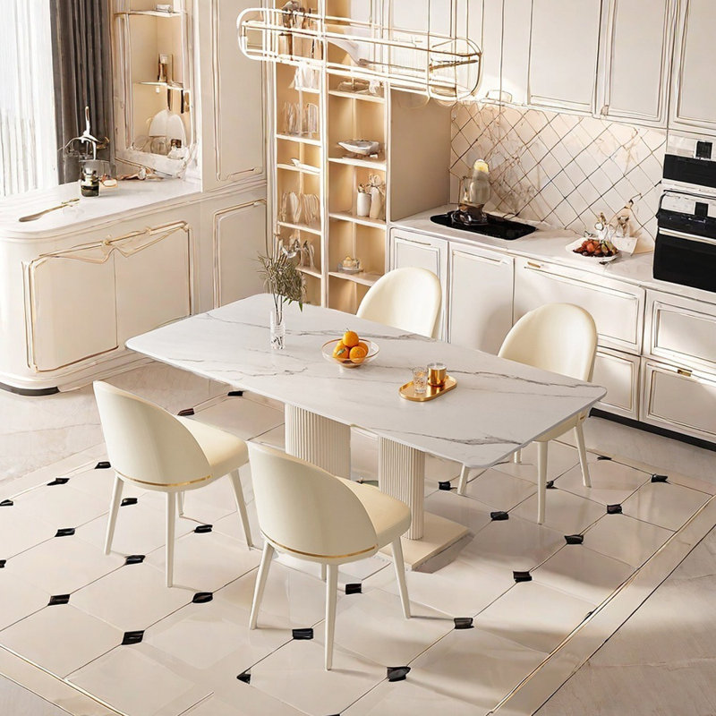 Zoeey, Blanc / Gris, H 29,52 po x L 62,99 po x l 31,49 po