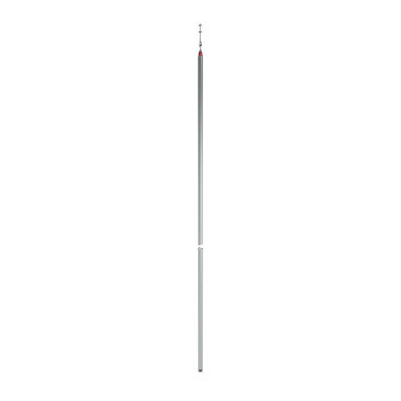  Roulement à spirale 27 po, Argent/rouge, 0.39"