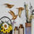 Polystone Metallic 3D Floating Bird Home Wall Decor Set of 3-2117833471-2032393553