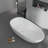71'' x 35'' Soaking Solid Surface Bathtub-90903928