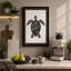 Anatomical Turtle Study Minimalist - Wrapped Canvas-37928334-37928343